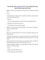 Tải Giải bài tập SGK Lịch sử 11 bài 13: Nước Mĩ giữa hai cuộc chiến tranh thế giới (1918-1939) - Giải bài tập SGK Lịch sử lớp 11