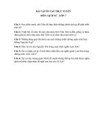 bài tập ôn tập trực tuyếnmôn lịch sử  lớp 7câu 1