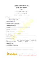 Tải Mẫu đơn xin đo lại đất - HoaTieu.vn