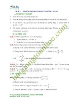 Bài giảng số 2: Phương trình tham số của đường thẳng