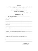 Tải Mẫu đơn kháng cáo - HoaTieu.vn