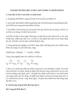 Tải Giải bài tập Hóa 11 bài 9: Axit nitric và muối nitrat - Giải Hóa 11 bài 9