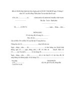 Tải Mẫu số 50-HS: Thông báo về việc thay đổi, bổ sung kháng cáo, kháng nghị - HoaTieu.vn