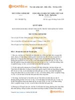 Tải Danh mục bí mật nhà nước của viện kiểm sát - HoaTieu.vn