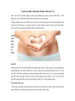 Tải Cách tự tính tuổi thai nhi chuẩn như bác sĩ - Cách tính tuổi thai nhi và dự đoán ngày sinh chuẩn nhất