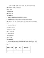 Tải Giải vở bài tập Tiếng Việt lớp 3 tập 1 tuần 12: Luyện từ và câu - Giải vở bài tập Tiếng Việt lớp 3 tuần 12