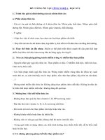 Tải Đề cương ôn tập học kì 2 lớp 6 môn Công nghệ năm 2019 - 2020 - Nội dung ôn thi học kì 2 môn Công nghệ lớp 6