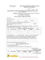 Tải Mẫu đơn đề nghị cấp bổ sung nội dung giấy phép hoạt động đo đạc và bản đồ - HoaTieu.vn