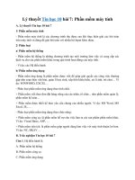 Tải Tin học 10 bài 7: Phần mềm máy tính - Lý thuyết và bài tập trắc nghiệm môn Tin học lớp 10