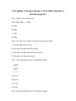 Tải Trắc nghiệm Toán lớp 4 chương 1 - Số tự nhiên, bảng đơn vị đo khối lượng - Phần 1 - Bài tập Toán lớp 4 Chương 1 có đáp án