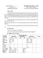 Tải Đề thi giữa học kì 1 môn Lịch sử lớp 6 năm 2019 - 2020 - Đề kiểm tra giữa học kì I môn Lịch sử lớp 6 có đáp án