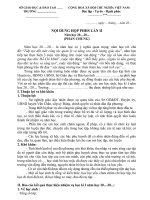 Tải Nội dung họp phụ huynh cuối học kì 1 - HoaTieu.vn