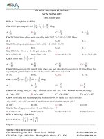 Đề kiểm tra định kì môn Toán tháng 7 lớp 7 năm 2018