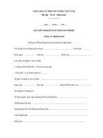 Tải Mẫu giấy đề nghị đăng ký kinh doanh công ty hợp danh - HoaTieu.vn