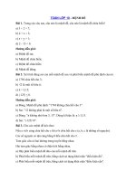 Tải Giải Toán 10 bài 1: Mệnh đề - Giải SGK Toán 10 chương 1