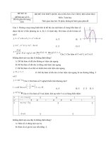 Tải Đề thi thử THPT Quốc Gia chuẩn cấu trúc bộ GD&ĐT môn Toán năm học 2016 - 2017 (Đề số 10) - Đề thi thử THPT Quốc Gia môn Toán có đáp án