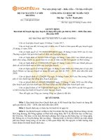 Tải Kế hoạch lập Quy hoạch sử dụng đất quốc gia thời kỳ 2021 - 2030 - HoaTieu.vn