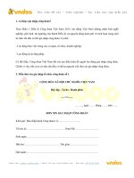 Tải Mẫu đơn xin gia nhập tổ chức công đoàn - HoaTieu.vn