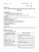 Tải Giáo án Lịch sử lớp 12 bài 12: Phong trào dân tộc dân chủ ở Việt Nam từ 1919 đến 1925 (tiết 3) - Giáo án môn Lịch sử lớp 12