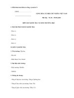 Tải Mẫu biên bản kiểm tra tổng vệ sinh - HoaTieu.vn