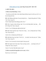 Tải Đề thi cuối học kì 2 lớp 2 môn Tiếng Việt năm 2019 - 2020 - Đề 8 - Đề thi Tiếng Việt lớp 2 học kỳ 2 có đáp án