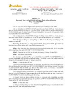 TT-BKHCN Quy chuẩn kỹ thuật sản phẩm chiếu sáng bằng công nghệ LED - HoaTieu.vn