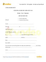 Tải Đơn xin hoãn thi - HoaTieu.vn