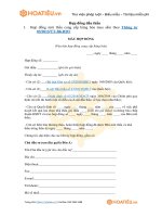 Tải Mẫu hợp đồng đấu thầu - HoaTieu.vn