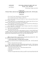 NQ-CP 2020 nhiệm vụ lập Quy hoạch sử dụng đất quốc gia thời kỳ 2021 - 2030 - HoaTieu.vn