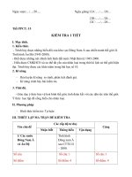 Tải Giáo án Lịch sử lớp 12 bài: Kiểm tra một tiết - Giáo án môn Lịch sử lớp 12