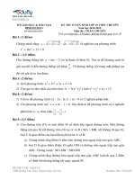 Đề thi kỳ thi tuyển sinh vào lớp 10 năm 2014 - chuyên Tỉnh Bình Dương