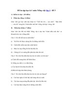 Tải Đề ôn tập học kì 1 môn Tiếng việt lớp 4 - Đề 3 - Đề kiểm tra học kì 1 lớp 4 môn Tiếng việt