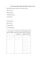 Tải Giải vở bài tập Tiếng Việt lớp 3 tập 2 tuần 19: Luyện từ và câu - Giải vở bài tập Tiếng Việt lớp 3 tuần 19