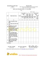 Tải Mẫu B12a-BH: Báo cáo tình hình đầu tư tài chính - HoaTieu.vn