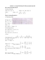 Tải Giải Toán lớp 10 Bài 3: Dấu của nhị thức bậc nhất - Giải bài tập Toán 10