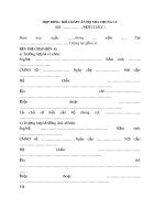 Tải Hợp đồng thế chấp căn hộ nhà chung cư - HoaTieu.vn