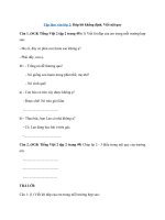 Tải Tập làm văn lớp 2: Đáp lời khẳng định. Viết nội quy - Giải bài tập SGK Tiếng Việt 2 tập 2