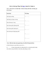 Tải Giải vở bài tập Tiếng Việt lớp 5 tuần 30: Chính tả - Giải sách bài tập Tiếng Việt 5 tuần 30