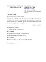 Tải Đề thi học kì 2 lớp 9 môn Văn Phòng GD&ĐT Tây Ninh năm 2020 - Đề kiểm tra HK 2 lớp 9 môn Văn