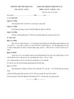 Tải Đề kiểm tra định kì chất lượng Vật lý 10 học kì 2 năm học 2014-2015 Trường THPT Bùi Thị Xuân, Thừa Thiên Huế - Đề kiểm tra học kì 2 môn Vật lý 10