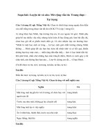 Tải Luyện từ và câu lớp 4 tuần 6: Mở rộng vốn từ: Trung thực - Tự trọng - Giải bài tập SGK Tiếng Việt 4 trang 62, 63