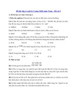 Tải Đề thi lớp 4 cuối kì 2 năm 2020 môn Toán - Đề số 5 - Đề thi toán lớp 4 học kì 2 dành cho học sinh khá, giỏi