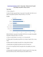 Tải Giải bài tập SGK Địa lý 9 bài 34 - Thực hành - Phân tích một số ngành công nghiệp trọng điểm ở Đông Nam Bộ