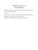 Tải Giải SBT Địa lí 7 bài 6: Môi trường nhiệt đới - Giải bài tập môn Địa lý lớp 7