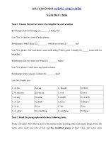 03 - Ôn tập tiếng Anh lớp 6 giữa học kì 2 có đáp án