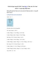 Tải Toán lớp 4 trang 84: Chia cho số có hai chữ số - Luyện tập (tiếp theo) - Giải bài tập Toán lớp 4