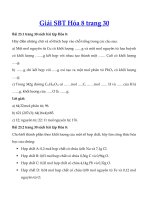 Tải Giải SBT Hóa 8 bài 23: Luyện tập chương 3 - Giải sách bài tập Hóa 8 bài 23