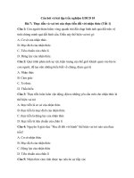 Tải Câu hỏi và bài tập trắc nghiệm Giáo dục công dân lớp 10 - Bài 7 (Tiết 1) - Bài tập trắc nghiệm môn GDCD 10 có đáp án