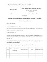 Tải Mẫu tờ trình phê duyệt kế hoạch lựa chọn nhà thầu - HoaTieu.vn