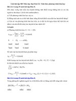 Tải Giải SBT Hóa 8 bài 22: Tính theo phương trình hóa học - Giải sách bài tập Hóa 8 bài 22